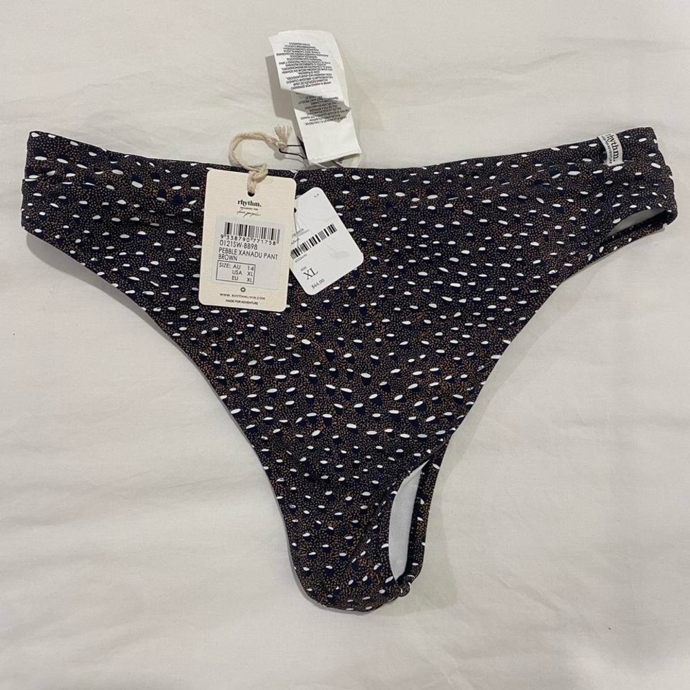 Black and White Bikini Bottom
